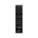 Vestel 22F8500L Full HD FHD TV için siyah uzaktan kumanda, numerik tuşlar ve yön düğmeleriyle