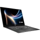 MSI Prestige 16 AI+ C3MG-039TR gri iş ve ofis laptopu; arkadan aydınlatmalı mavi-sarı ekran tasarımı görünüyor