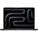 Apple MacBook Pro M5 Pro 18CPU 20GPU 16.2 inç siyah laptop, önden açık ekranlı ana ürün görünümü