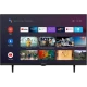 Grundig 43 GHF 6000 B Full HD LED televizyon, ekranda akıllı TV uygulamaları ve içerik menüsü gösteriliyor