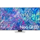 Samsung 85QN85B Ultra HD 4K QLED TV, Neo QLED ekransız canlı renkler ve ince tasarım ile vitrin görünümü