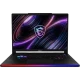 MSI Raider 16 Max HX B2WI-092TR siyah oyuncu laptop; RGB ışıklı klavye ve neon arka plan ekranda.