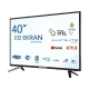 Onvo OV40HTL250 Full HD LED televizyon, siyah çerçeveli 40 inç ekran ve ayaklı tasarım