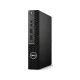 Dell OptiPlex 3080 N012O3080MFF_U siyah masaüstü bilgisayar, önden ve yandan görünüm