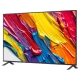 LG 86QNED82A6B Ultra HD 4K QNED televizyon ekranında canlı renkli modern görüntü
