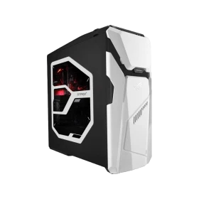 Asus ROG Strix GD30CI-TR004D siyah ve beyaz tasarımlı masaüstü bilgisayar kasası geschniegelt
