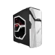 Asus ROG Strix GD30CI-TR004D siyah ve beyaz tasarımlı masaüstü bilgisayar kasası geschniegelt
