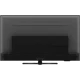 Beko B65 Q 990 AY Ultra HD 4K TV’nin siyah arka yüzü ve merkezi standı yakından görülüyor