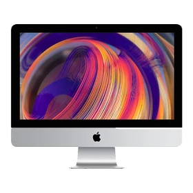 Apple iMac Retina 4K MHK33TU A 21,5 inç masaüstü bilgisayar, gümüş renkli ince tasarım