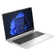 HP ProBook 450 G10 B2PG9ES 019, gümüş renkli iş ve ofis laptopu; Windows ekranı açık.