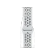 Apple Watch Nike Series 7 45 mm için yıldız ışığı renkli delikli Nike spor kordon