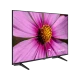 Arçelik A50 D 790 B Ultra HD 4K LED televizyon, çiçek görüntülü ekranıyla önden üç çeyrek açıdan