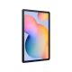 Samsung Galaxy Tab S6 Lite LTE 2024 64 GB 4G gri tablet, renkli ekran arayüzü ile önden görünüm