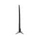 LG 55UH650V Ultra HD 4K LED televizyonun siyah ayaklı yan görünümü, genel renk