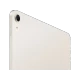 Apple iPad Air M4 Wi‑Fi + Cellular 1024 GB 5G 13 inç, Yıldız Işığı renkli tablet arkadan görünüm
