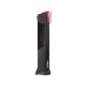 MSI MPG Trident 3 10SI-016EU siyah masaüstü bilgisayar, RGB aydınlatmalı ince kasa görünümü