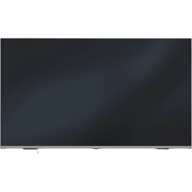 Beko B65 D 986 S Ultra HD 4K TV, ince siyah çerçeveli televizyonun önden görünümü