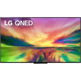 LG 55QNED816RE Ultra HD 4K QNED televizyon ekranında canlı renkli manzara görüntüsü, genel renk.