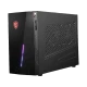 MSI Infinite S 9SI-096EU masaüstü bilgisayar, siyah kasa ve RGB aydınlatmalı ön panel