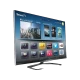 Philips 47PFL6008K Smart TV LED televizyon, Full HD ekranda uygulama arayüzü ve standlı siyah model