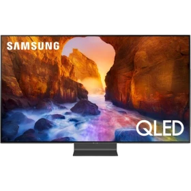 Samsung 65Q90R QLED 65 inç Ultra HD 4K televizyon, QLED ekran ve kanyon manzaralı ekran görüntüsü