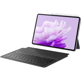 Huawei MatePad Air PaperMatte Edition beyaz öğrenci tableti, klavyeli kullanım ile ekran görüntüsü açık