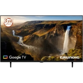 Grundig 40 GJF 6000 B Full HD LED TV, siyah çerçeveli ekranında şelale manzarası görüntüleniyor