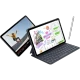 Huawei MatePad 10.4 4 GB 64 GB gri tablet; öğrenci kullanımı için klavye ile birlikte görüntüleniyor