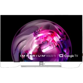 Arçelik A65 OLED D 975 A Ultra HD 4K TV, siyah çerçeveli OLED ekran ve modern ayak tasarımıyla görünür