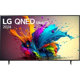 LG 65QNED91T6A Ultra HD 4K QNED MiniLED televizyon, canlı renkli ekran tasarımı