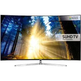 Samsung 65KS9000 Ultra HD 4K LED televizyon; siyah çerçeveli, UHD Premium destekli vitrin ekranı