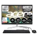 Acer C24-1750 masaüstü bilgisayar; 23,8 inç Full HD ekran, klavye ve fareyle birlikte