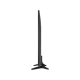 LG 55UH605V Ultra HD 4K LED televizyonun ince siyah ayaklı görünümü, genel renk seçeneği.