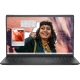 Dell Inspiron 3530 I35301103U012 siyah iş ve ofis laptopu; ekranında görüntülü çalışma yer alıyor.