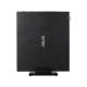 Asus E520-B094M masaüstü bilgisayarın siyah kasası ve ortadaki Asus logosu üstten görünür.