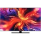 Vestel 55UA9900 Ultra HD 4K LED televizyon, renkli ekranı ve siyah çerçevesiyle önden görünür.