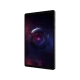 Lenovo Legion 12 GB 256 GB siyah oyuncu tablet ön ekranında uzay temalı arayüz görünüyor