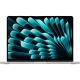 Apple MacBook Air M3 13.6 inç laptop, gümüş renk, önden açık ekranlı ana vitrin ürünü