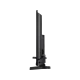 Vestel 32FV9750 Full HD LED televizyonun siyah renkli yandan görünümü ve ayak tasarımı