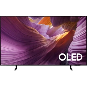 Samsung 55S85F Ultra HD 4K OLED televizyon, genel renkli şık vitrin tasarım ekran görüntüsü