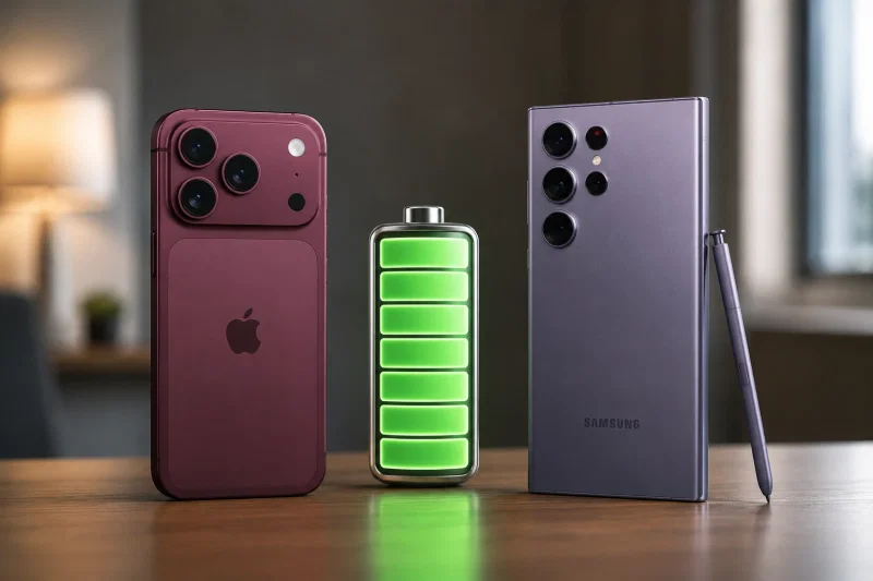 iPhone 18 Pro Max Pilde Galaxy S26 Ultra’yı Geçebilir