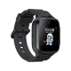 Siyah Honor Choice Kids Watch Plus akıllı çocuk saati, renkli ekranı ve ayarlanabilir silikon kordonuyla