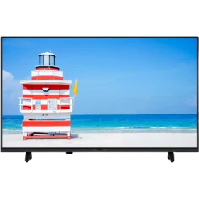 Arçelik A32 B 550 B HD Ready HD TV, siyah çerçeveli LED televizyonda sahil ve deniz manzarası