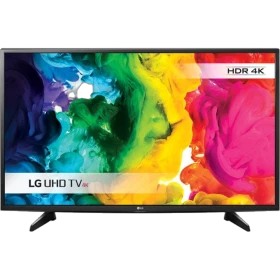 LG 49UH610N Ultra HD 4K LED televizyon, canlı renkler ve HDR 4K ekran görünümü