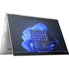 HP Elite x360 1040 G11 9G0G7ET gümüş 2’si 1 arada laptop, katlanır dokunmatik ekran görünümü