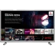 Arçelik A43L 8860 5S Ultra HD 4K LED televizyon, gümüş çerçevesiyle Netflix ekranı gösteriyor