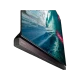 LG OLED77G7V Ultra HD 4K OLED televizyon ekranında dalga temalı içerik, genel renkli şık tasarım.