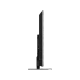 Grundig 55 GHU 9000 Ultra HD 4K LED televizyonun ince profili ve ayaklı yan görünümü