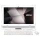 MSI PRO 22E 7NC-077XTR beyaz hepsi bir arada masaüstü bilgisayar, klavye ve fareyle birlikte