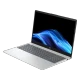 HP OmniBook 3 AI 15-fn0001nt açık gri iş ve ofis laptopu, ince tasarım ve mavi ekran görünümü
